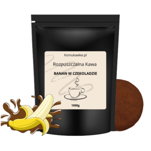 Rozpuszczalna Kawa Banan W Czekoladzie